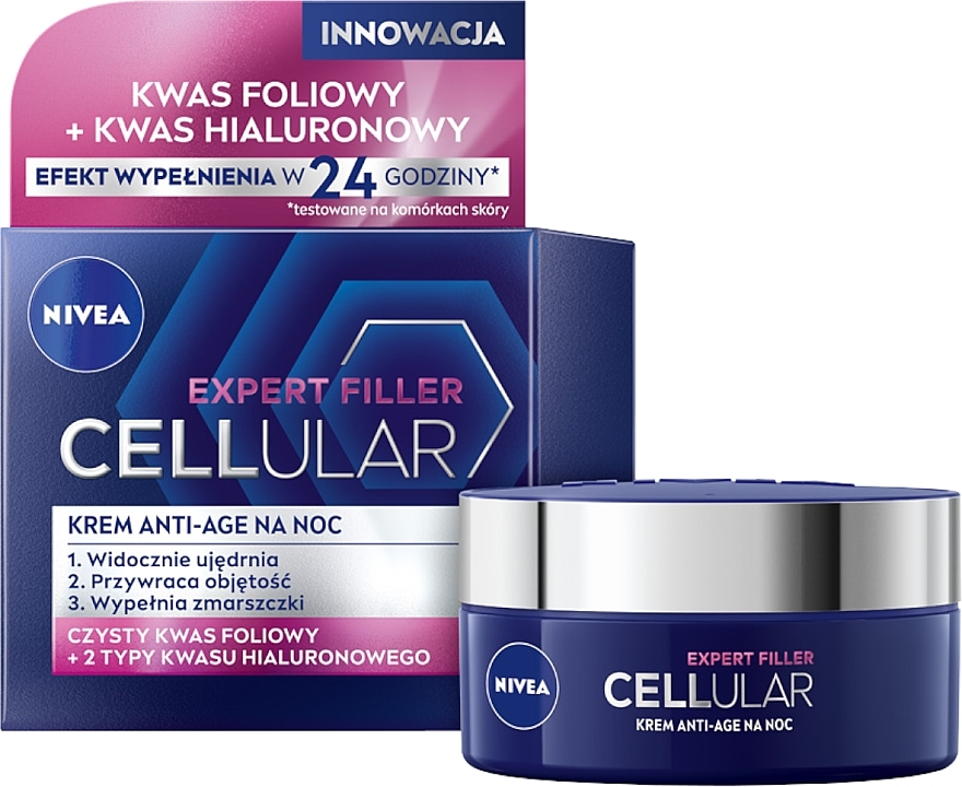 Набор - NIVEA Cellular Expert Filler (cr/2x50ml + ser/30ml) — фото N4