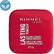 Компактна пудра для обличчя - Rimmel Lasting Finish Buildable Coverage — фото N3
