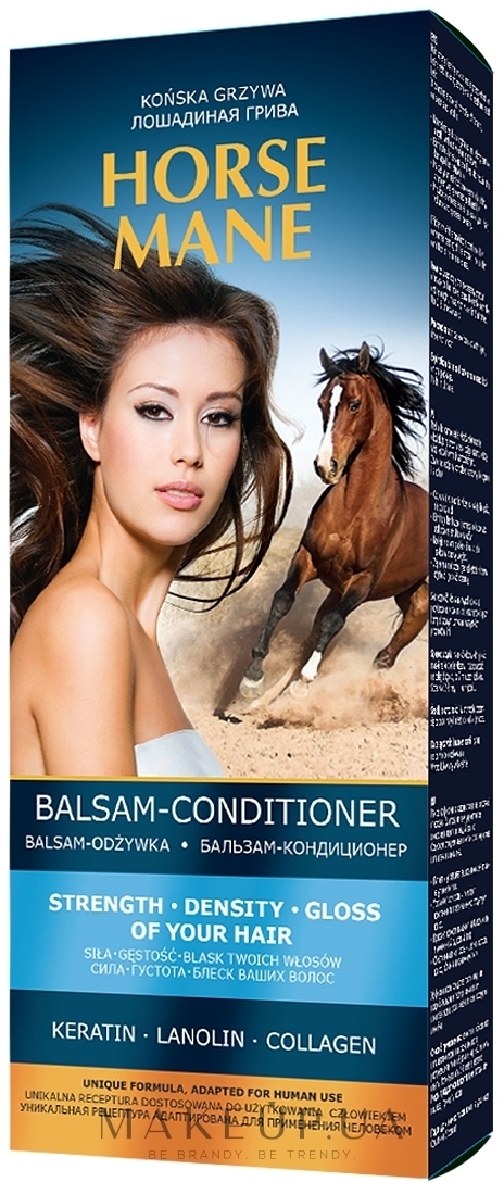 Бальзам-кондиционер для волос - Лошадиная Грива Horse Mane — фото 350ml