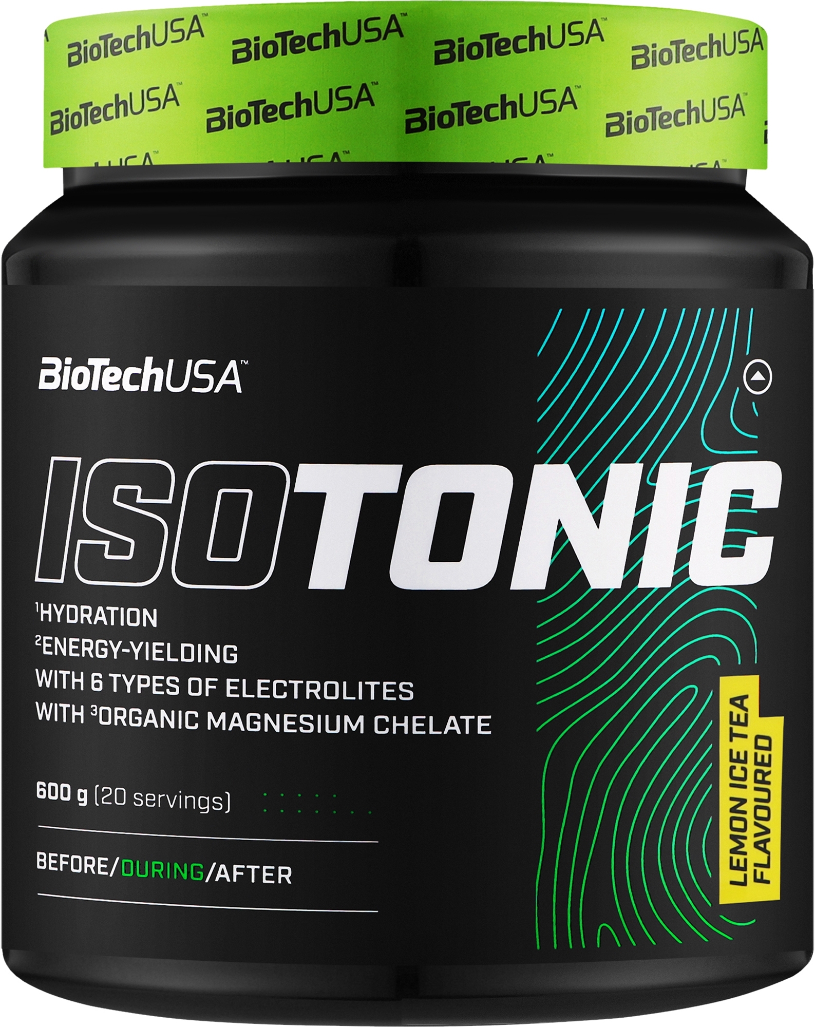 Ізотонік "Холодний чай з лимоном" - BiotechUSA IsoTonic Hydrate&Energise — фото 600g