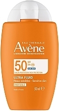 Сонцезахисний флюїд - Avene Eau Thermale Ultra Fluid SPF 50 — фото N1