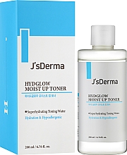 Тонер для лица с гиалуроновой кислотой - J'sDerma pH Balance & Hydration Toner  — фото N2