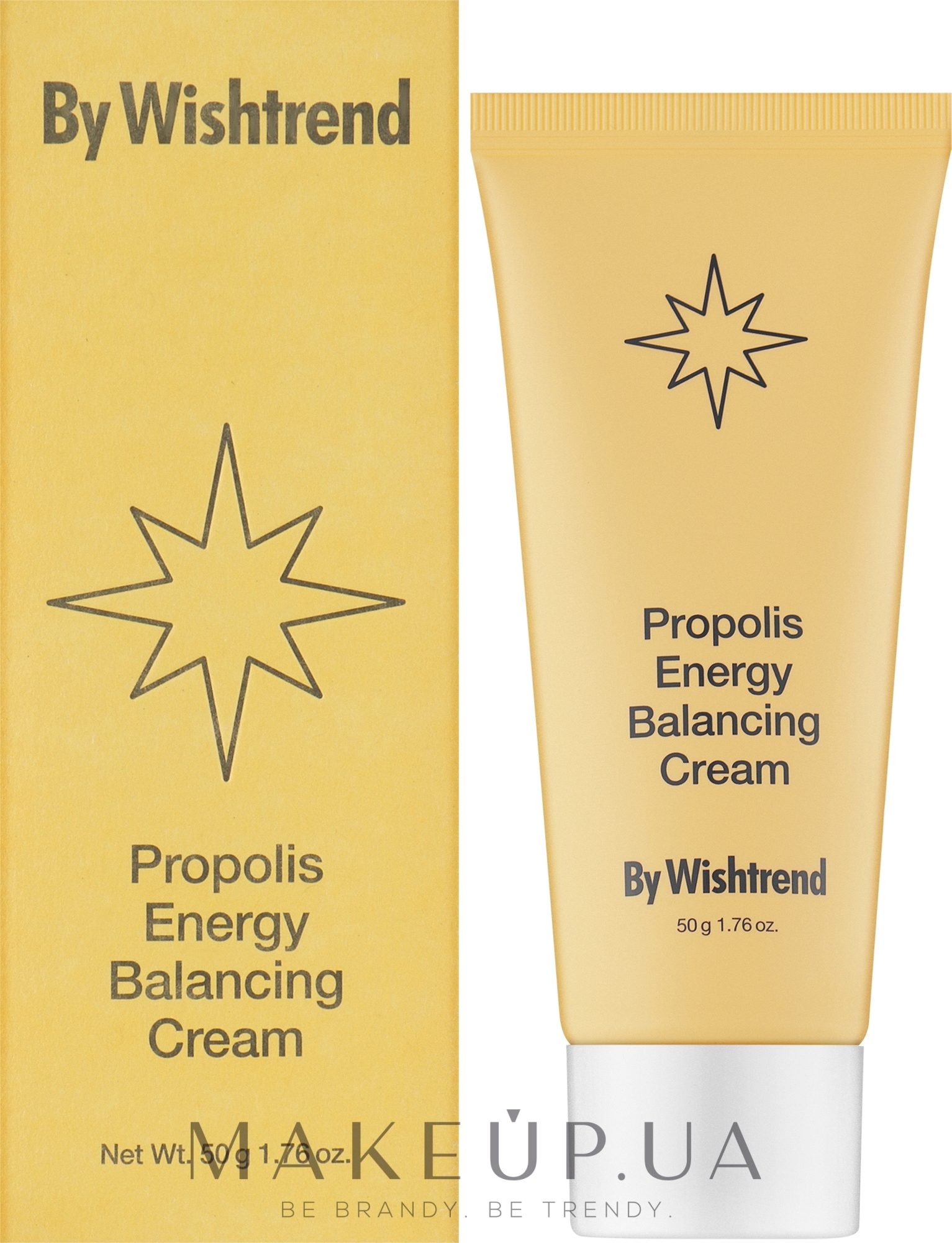 Увлажняющий крем с прополисом - By Wishtrend Propolis Energy Balancing Cream — фото 50g