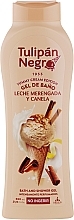 Гель для ванны и душа с ароматом корицы - Tulipan Negro Yummy Cream Edition Milk Meringue & Cinnamon Bath And Shower Gel — фото N1