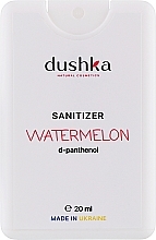 Парфумерія, косметика Санітайзер "Кавун" - Dushka Sanitizer Watermelon