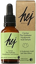Парфумерія, косметика Зволожувальна сироватка для обличчя - Hej Organic Cactus The Hydrator