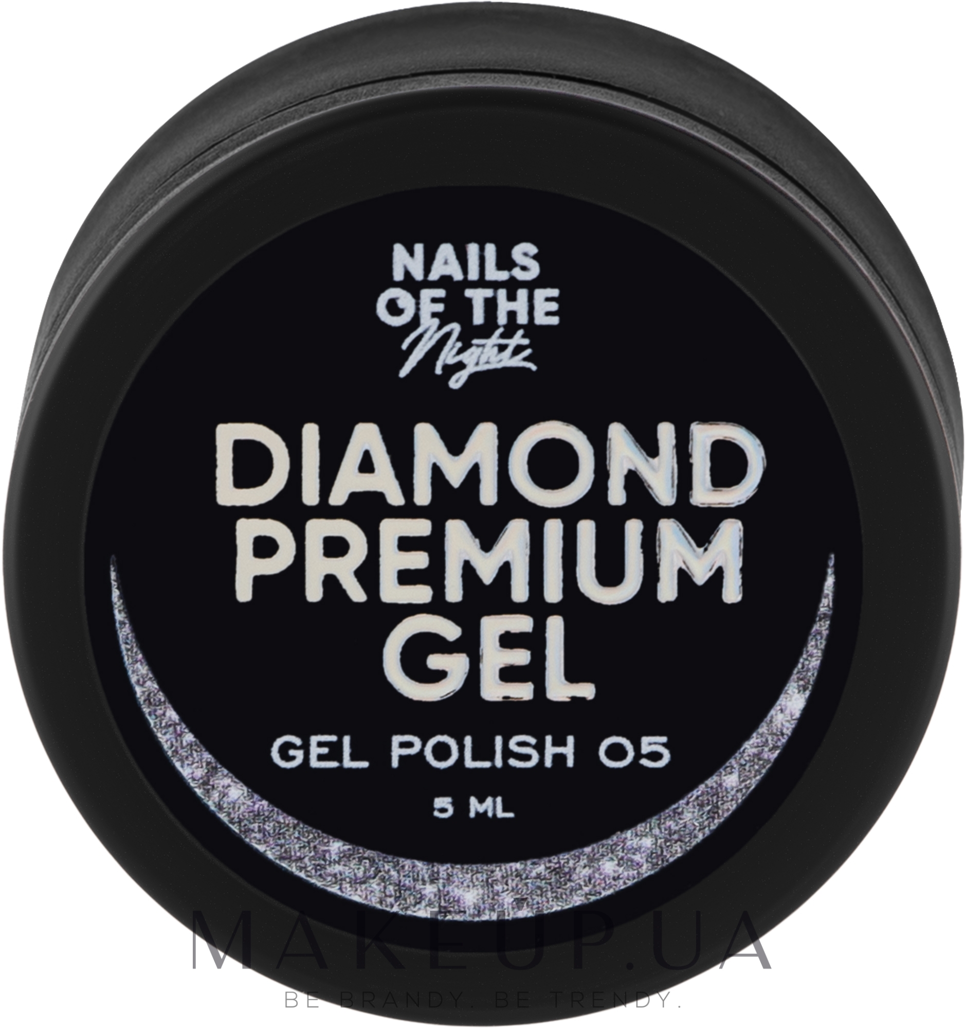Гель-лак для ногтей - Nails Of The Night Diamond Premium Gel Gel Polish — фото 01