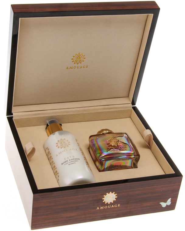 Amouage Fate For Woman edp 100ml bod lot 300ml box