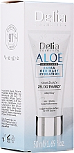 Зволожувальний гель для обличчя з алое - Delia Aloe Jelly Care Extra Ordinary Hydration — фото N2