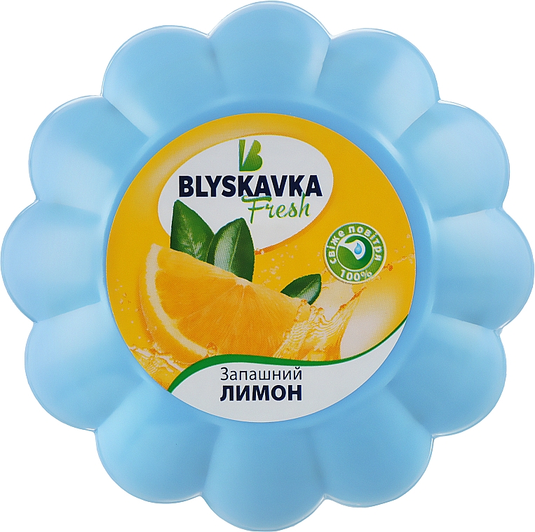 Освежитель гелевый "Душистый лимон" - Blyskavka Fresh