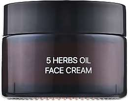 Олійний крем "5 трав" для обличчя - Kodi Professional 5 Herbs Oil Face Cream — фото N1