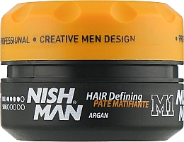 Паста для укладки - Nishman Hair Defining Matte Paste M1 — фото N2