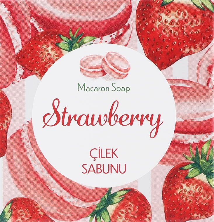 Мыло-макарон "Клубника" - Thalia Strawberry Macaron Soap — фото N1