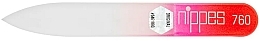 Парфумерія, косметика Скляна пилочка для нігтів, 9 см, червона - Nippes Solingen Glass Nail File