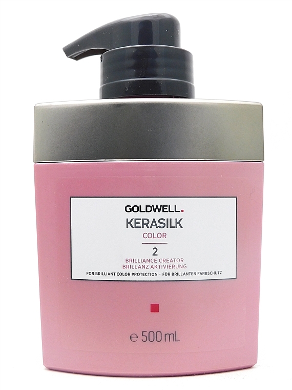 Активатор для блиску фарбованого волосся - Goldwell Kerasilk Color Brilliance Creator — фото N1