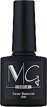 Камуфлювальне базове покриття - MG Nails Cover Base — фото N1