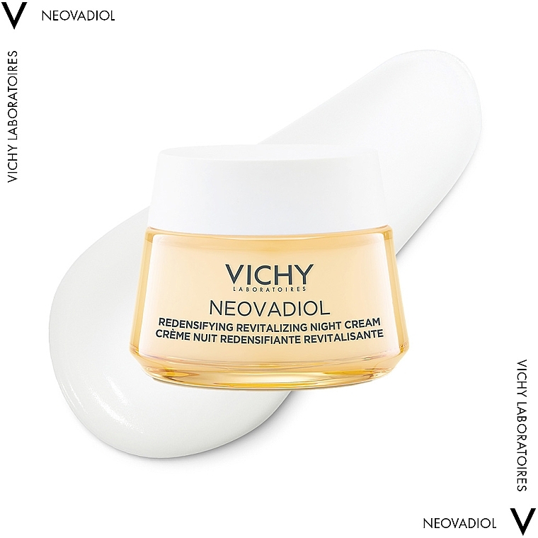Нічний антивіковий крем з охолоджуючим ефектом для збільшення щільності та відновлення тонусу шкіри обличчя - Vichy Neovadiol Redensifying Revitalizing Night Cream — фото N3