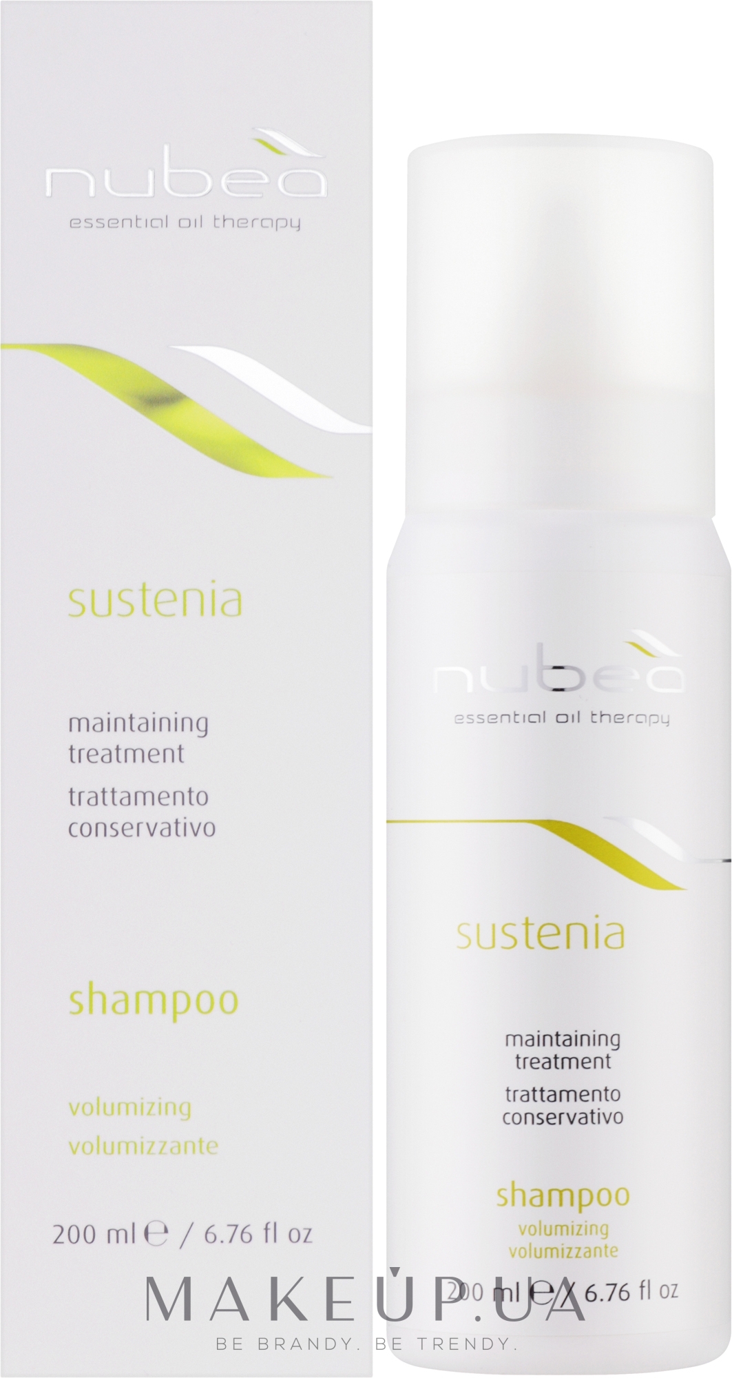 Шампунь для объема волос - Nubea Sustenia Volumizing Shampoo — фото 200ml