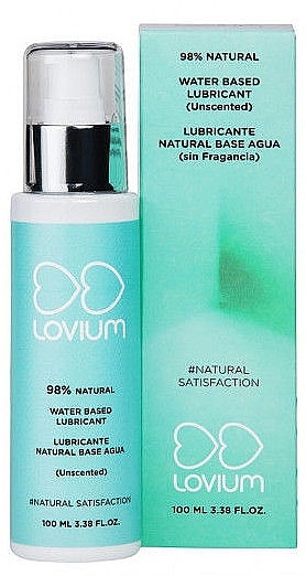 Лубрикант на водной основе "Без запаха" - Lovium Waterbased Lubricant Unscented — фото N1