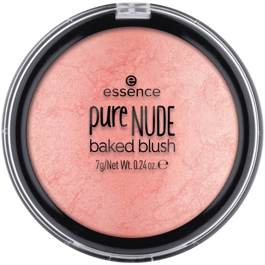 Пудровые румяна - Essence pure NUDE baked — фото 01 - Shimmery Rose