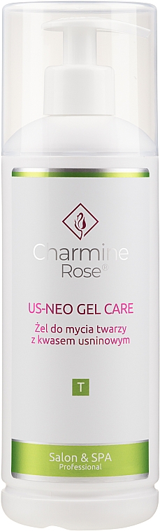 Гель для умывания с усниновой кислотой - Charmine Rose Us-Neo Gel Care — фото N3