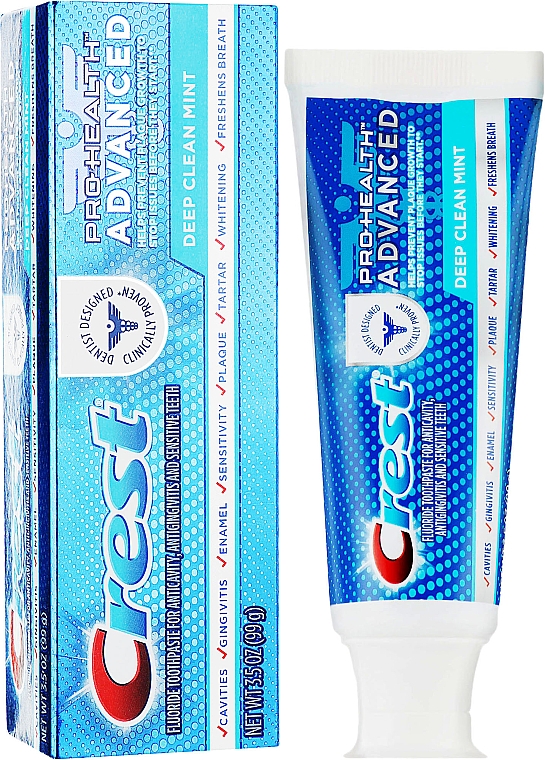 Зубна паста - Crest Pro-Health Advanced Deep Clean Mint Toothpaste — фото N6
