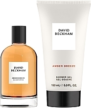 David Beckham Amber Breeze - Набор (edp/100ml + sh/gel/150ml) — фото N2