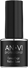 Каучуковая основа для гель-лака - ANVI Professional Rubber Base Gel — фото N1