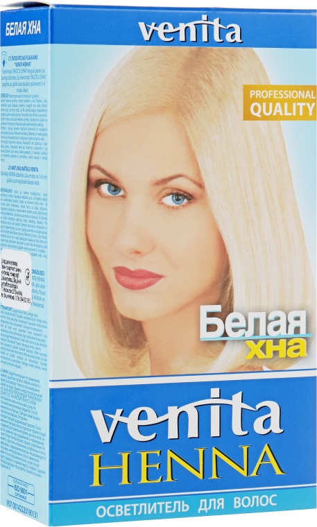 Осветлитель для волос - Venita Henna — фото N1