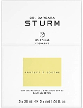 Парфумерія, косметика Набір - Dr. Barbara Sturm Protect & Soothe Set (ser/2x30ml)