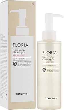 Гидрофильное масло для снятия макияжа - Tony Moly Floria Nutra-Energy Cleansing Oil — фото N1