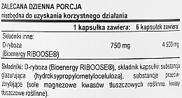 Натуральна добавка, 120 капсул - Now Foods Sports D-Ribose — фото N3