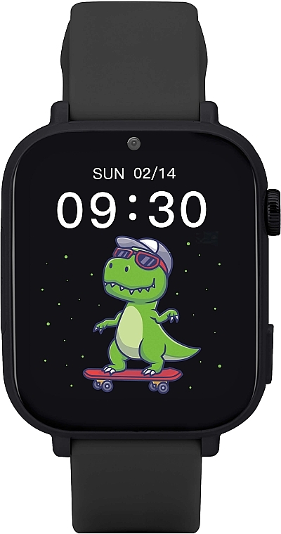 Смарт-часы для детей, черные - Garett Smartwatch Kids N!ce Pro 4G — фото N1