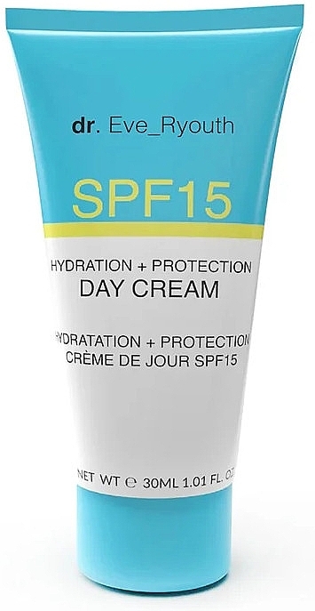 Защитный увлажняющий дневной крем SPF15 - Dr. Eve_Ryouth Hydration + Protection Day Cream SPF15  — фото N1