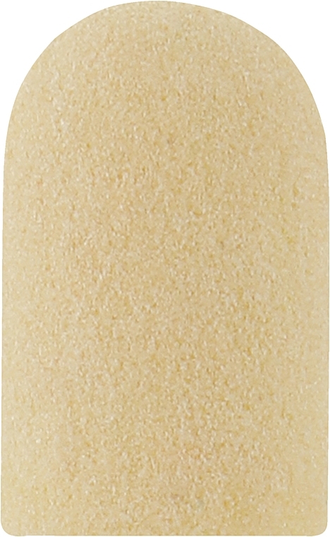 Колпачок желтый, диаметр 7 мм, абразивность 240 грит, CY-07-240 - Nail Drill — фото N1