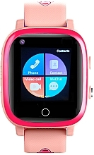 Смарт-часы для детей, розовые - Garett Smartwatch Kids Life Max 4G RT — фото N1