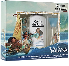 Corine de Farme Vaiana - Набір (edt/30ml + sh/gel/300ml + accessories) — фото N1