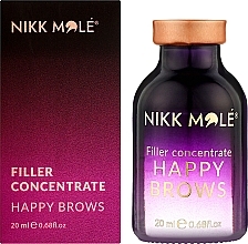 Восстанавливающий филлер-концентрат для бровей - Nikk Mole Happy Brows Filler Concentrate — фото N2