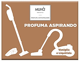 Парфумерія, косметика Гранули для ароматизації приміщення, 5 саше - Muha Vanilla And Licorice Set