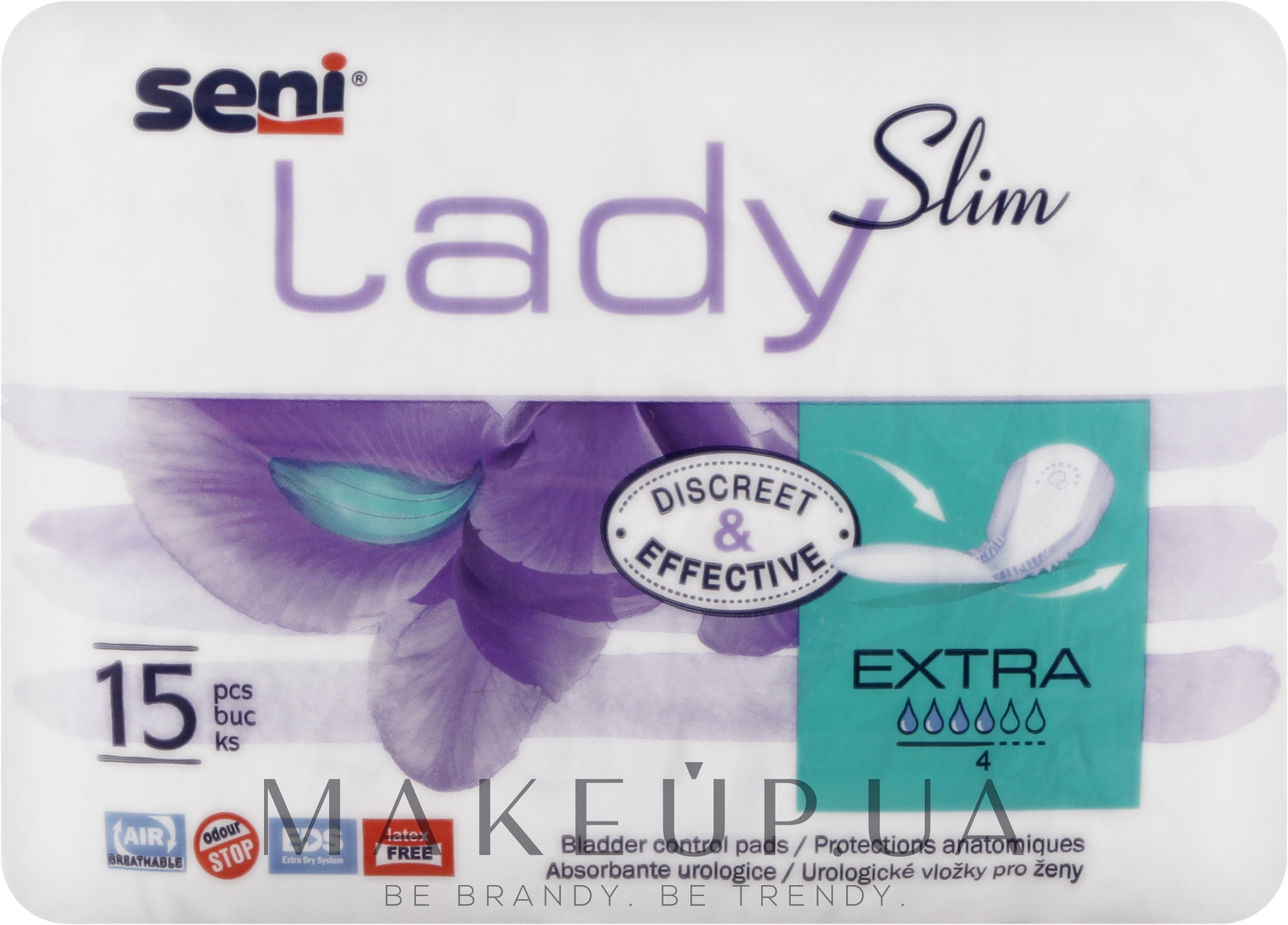 Прокладки Seni Lady 4 Extra Slim - Seni — фото 15шт