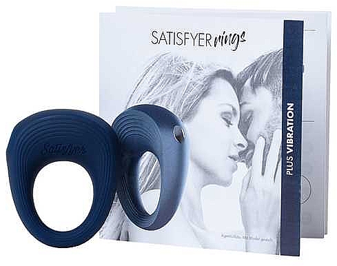 Ерекційне кільце, синє - Satisfyer Rings 2 — фото N2