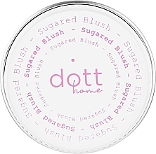 Парфюмированная соевая свеча - Dott Home Sugared Blush (мини) — фото N1