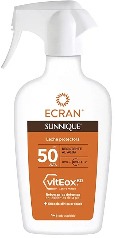 Сонцезахисне молочко-спрей - Ecran Sunnique Protective Milk SPF50 — фото N1