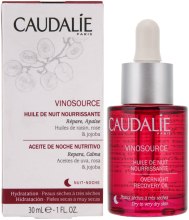 Духи, Парфюмерия, косметика РАСПРОДАЖА Антивозрастное средство - Caudalie Vinosource Overnight Recovery Oil *