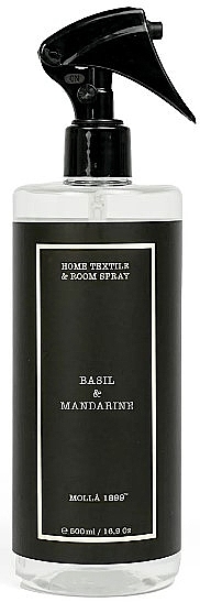 Cereria Molla Basil & Mandarin - Ароматический спрей для дома и текстиля — фото N1