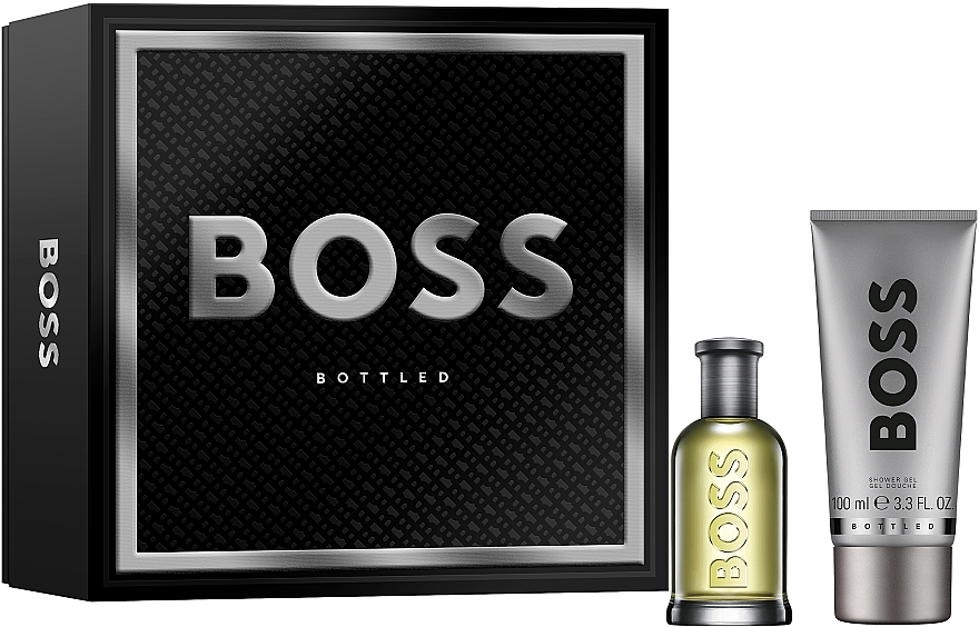 BOSS Bottled - Набір (edt/50ml + sh/gel/100ml) — фото N2