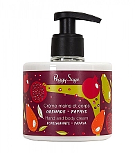 Духи, Парфюмерия, косметика Крем для рук и тела "Гранат и папайя" - Peggy Sage Hand And Body Cream