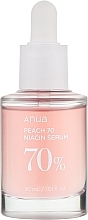 Парфумерія, косметика Сироватка для обличчя з ніацинамідом - Anua Peach 70% Niacin Serum