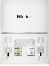 Дермато-косметическая система, уровень 3 - Fillerina Dermo-Cosmetic Filler Treatment Grade 3 (gel/30ml + cr/30ml + applicator/2шт) — фото N2