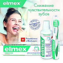 М'яка зубна щітка, жовта - Elmex Sensitive Toothbrush Extra Soft — фото N9